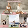 TPE Yoga Mat 183cm*57cm Eco-friendly Non-Slip Sports Fitness Mat For Exercise Yoga And Pilates Gymnastics Mat Fitness Equipment