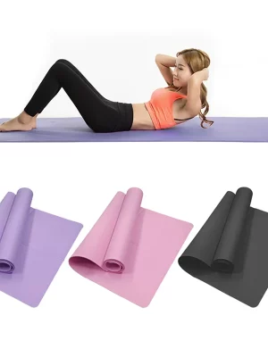 4MM Thick EVA Yoga Mats Anti-slip Sport Fitness Mat Blanket For Exercise Yoga And Pilates Gymnastics Mat Fitness Equipment