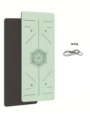 Anti-slip yoga MATS, Pilates fitness MATS, eco-friendly, women's yoga MATS, and exercise MATS suitable for home workouts
